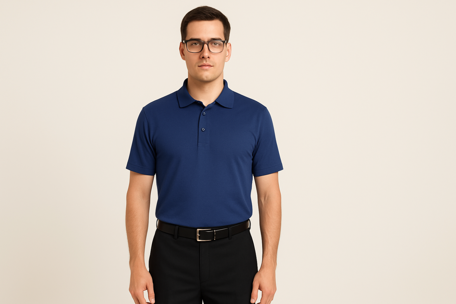 Navy Colour Polo T-Shirt for Men
